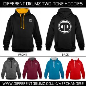 Different Drumz Two-Tone Hoodies 2020