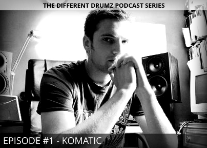 Different Drumz Podcast Episode 1 - Komatic