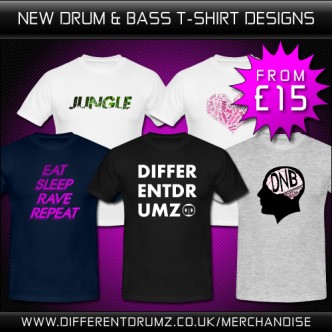 New Drum & Bass T-Shirt Designs