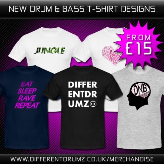 New Drum & Bass T-Shirt Designs