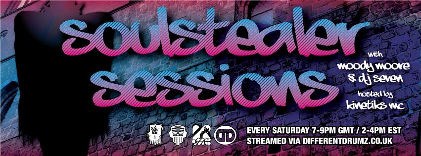 The Soul Stealer Sessions with Moody Moore, DJ Seven & Guests [Stream & Download]
