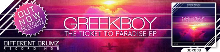 Greekboy - The Ticket To Paradise EP - Beatport Exclusive Out Now!