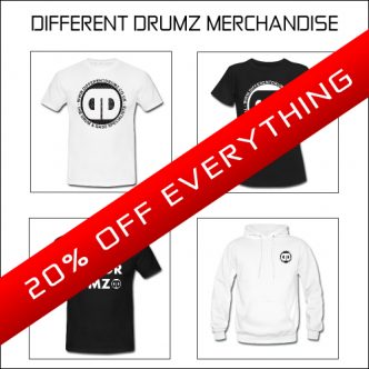 Different Drumz 20% Off Everything October Sale