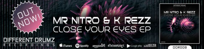 Mr Nitro & K Rezz - Close Your Eyes EP | DDR008 - Out Now