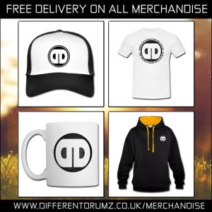 Free Delivery - Different Drumz Merchandise