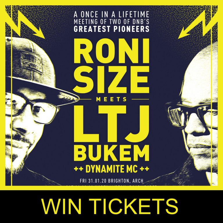 *FREE TICKET GIVEAWAY* Win Tickets To Roni Size & LTJ Bukem The Arch