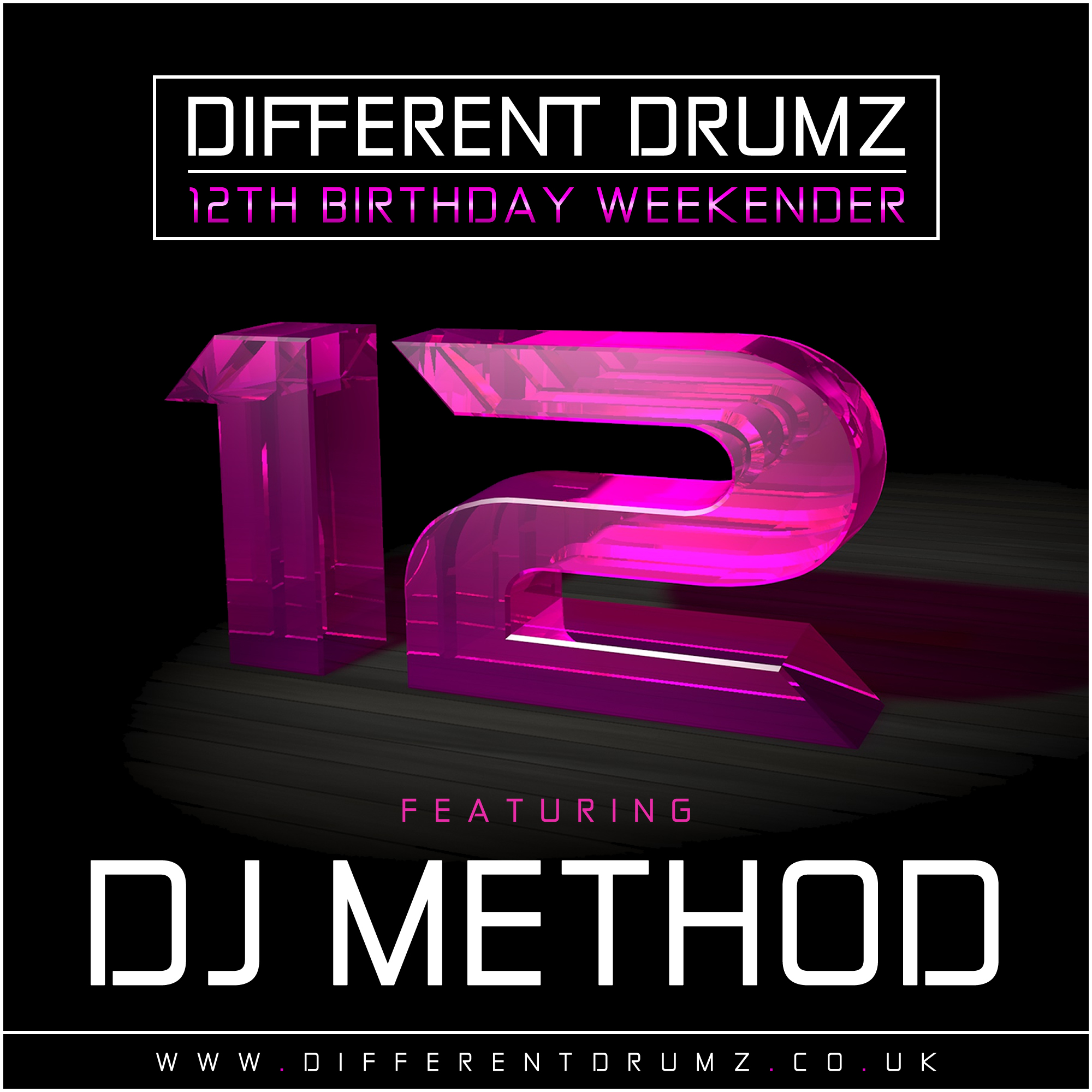 DJ Method Different Drumz 12th Birthday Mix