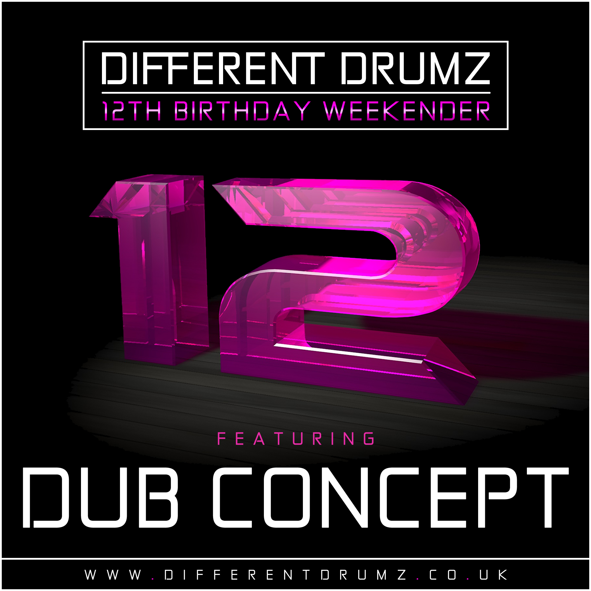 Dub Concept Different Drumz 12th Birthday Mix