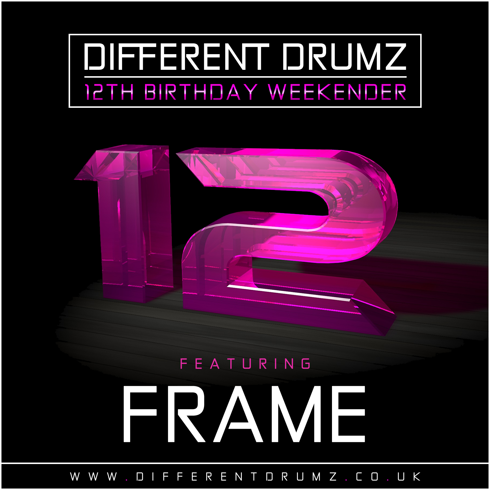 Frame Different Drumz 12th Birthday Mix