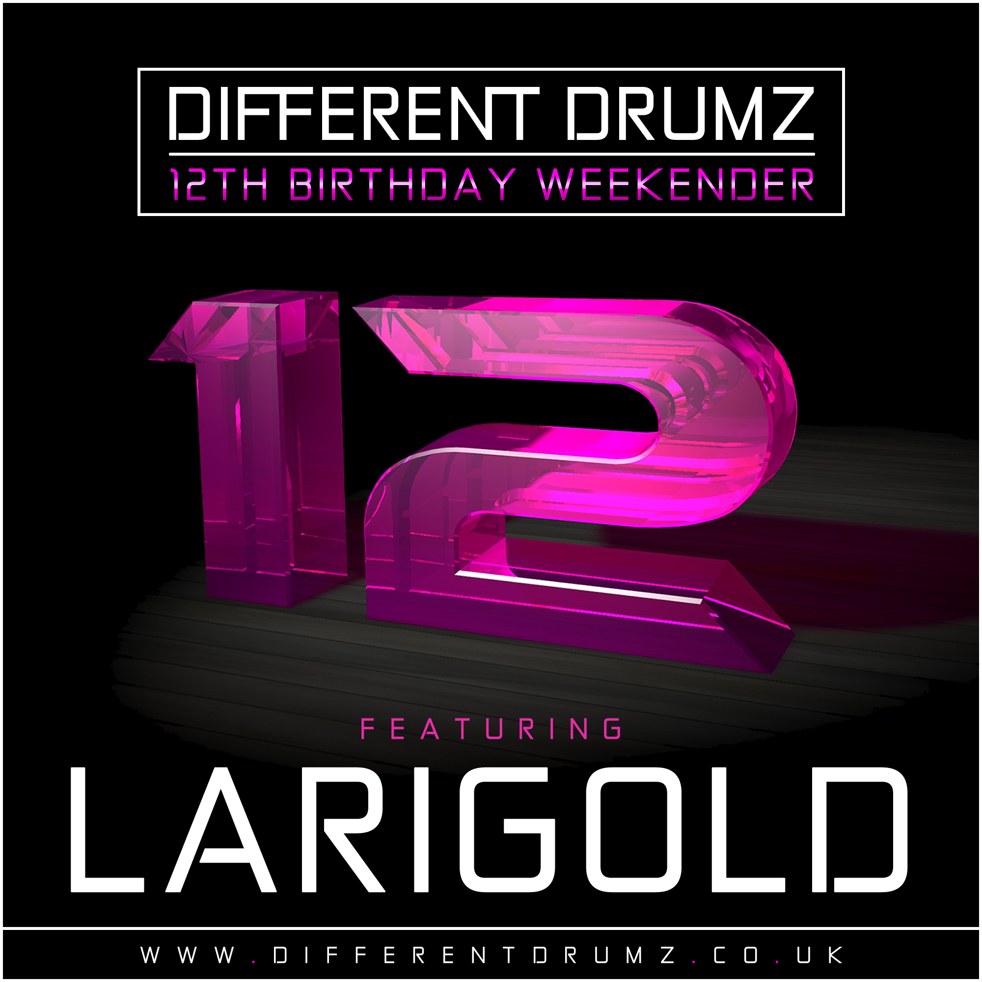 Larigold Different Drumz 12th Birthday Mix