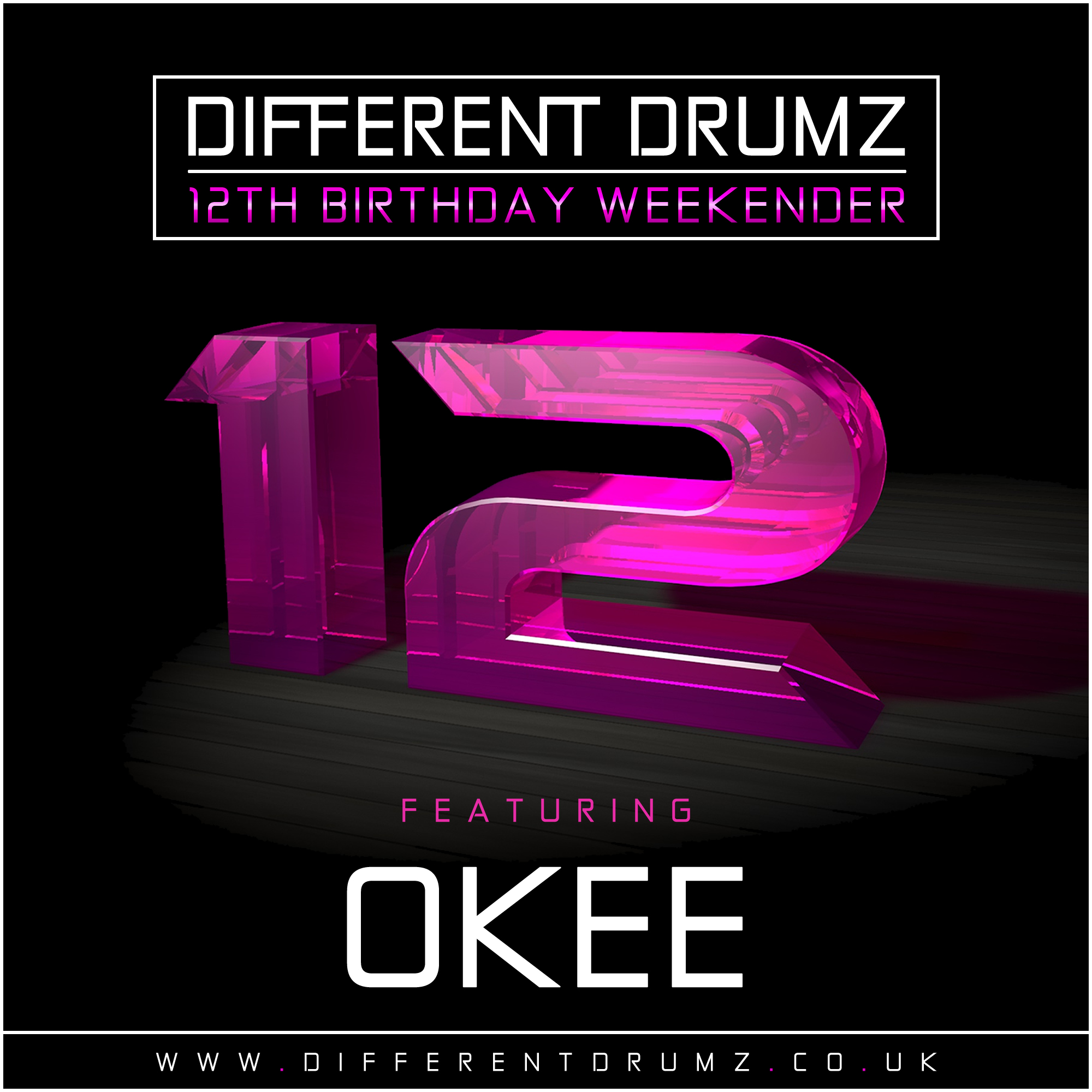Okee Different Drumz 12th Birthday Mix