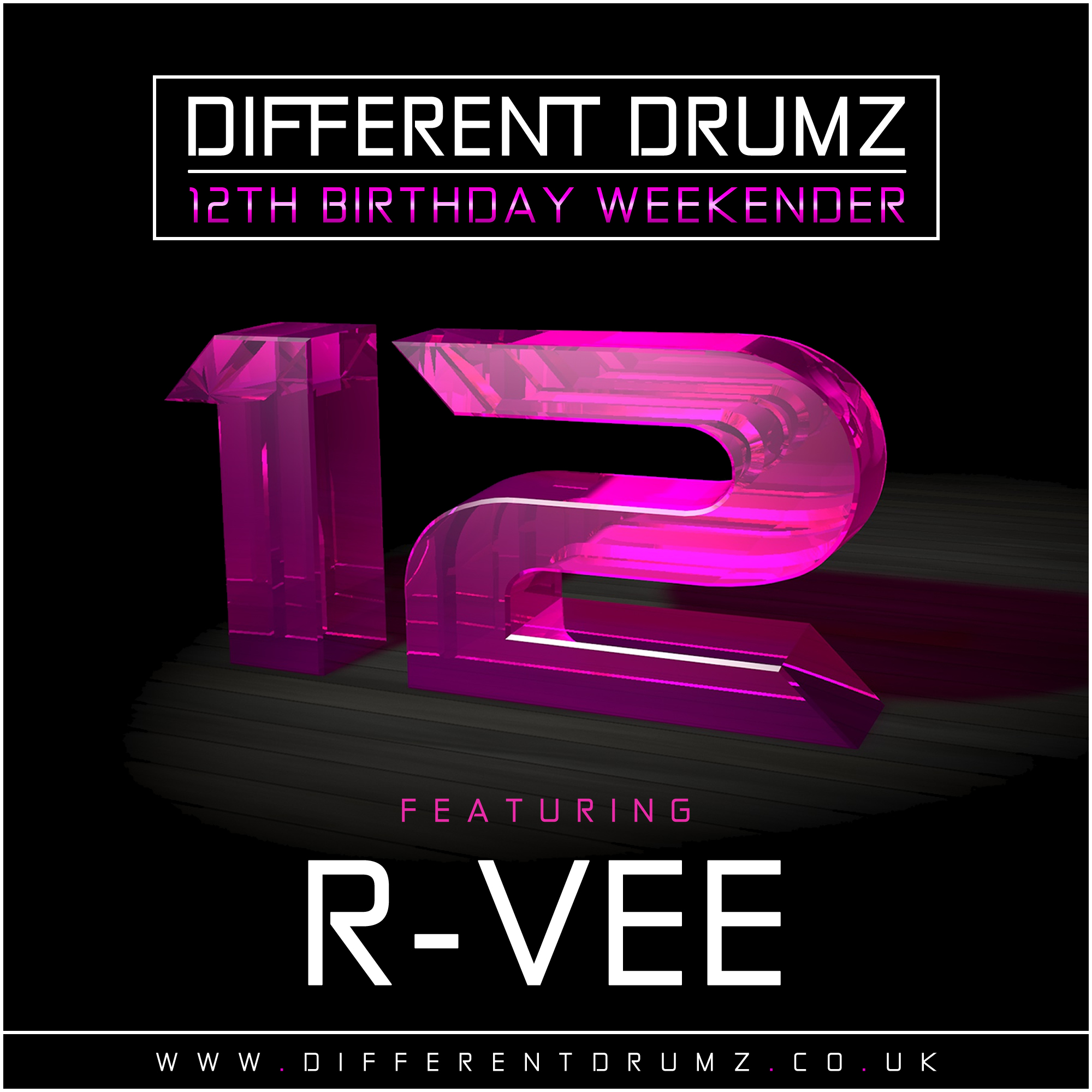 R-Vee Different Drumz 12th Birthday Mix
