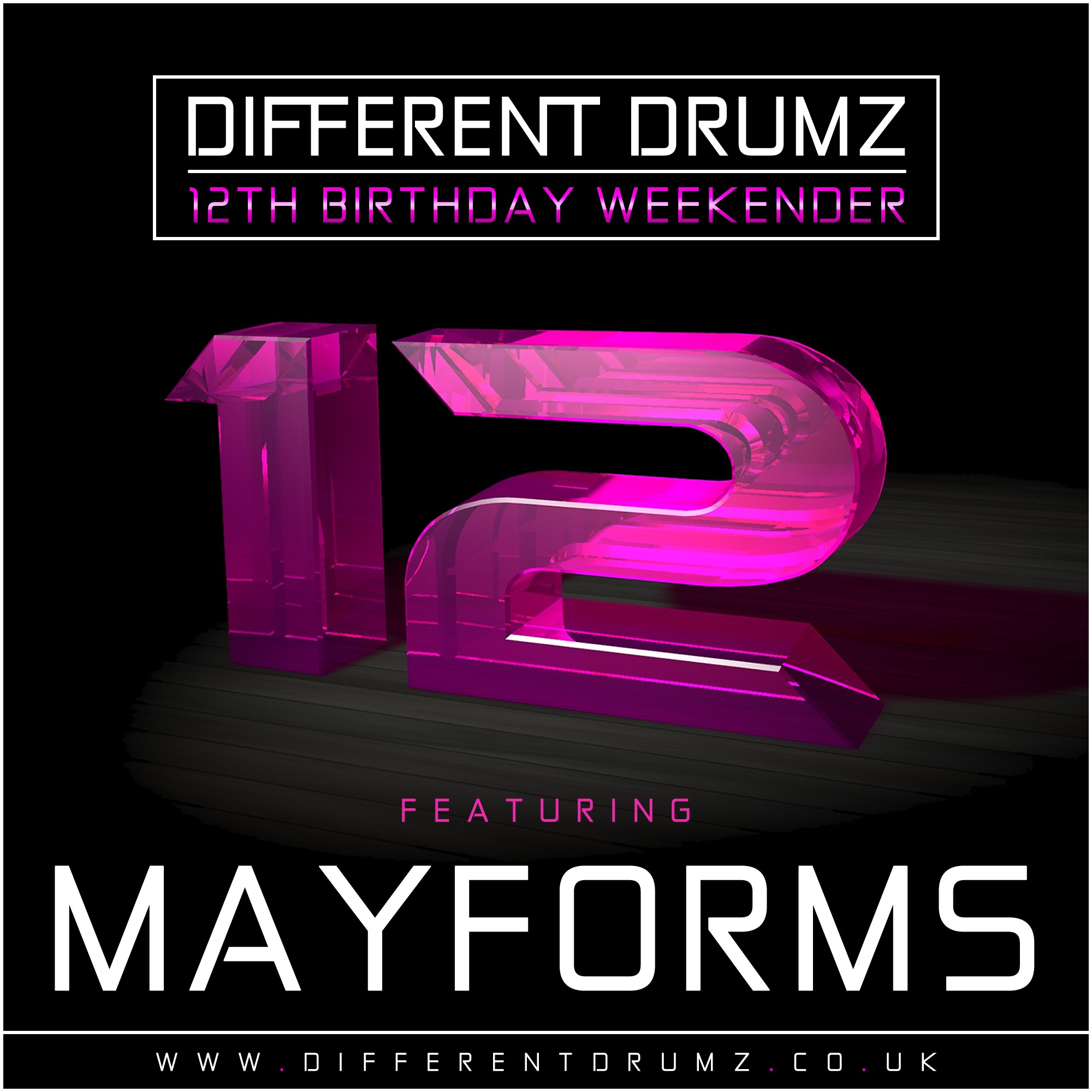 Mayforms Different Drumz 12th Birthday Mix