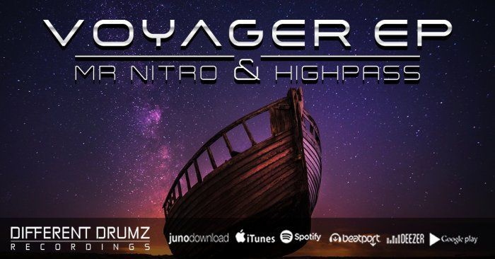 Mr Nitro & Highpass - Voyager EP [DDR011]
