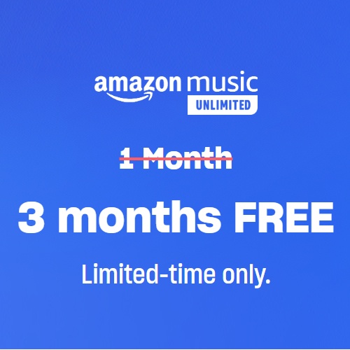 Free Unlimited Amazon Music For 3 Months