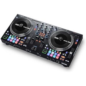 RANE ONE - Complete DJ Set and DJ Controller for Serato DJ with Integrated DJ Mixer, Motorized Platters and Serato DJ Pro Included