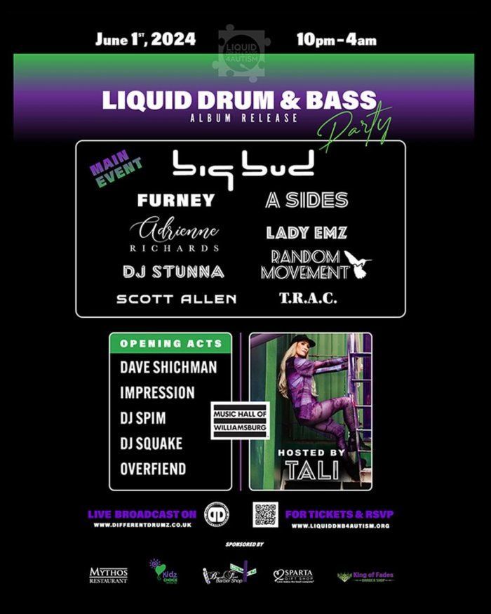 LDNB4A Liquid Drum & Bass Album Release Party