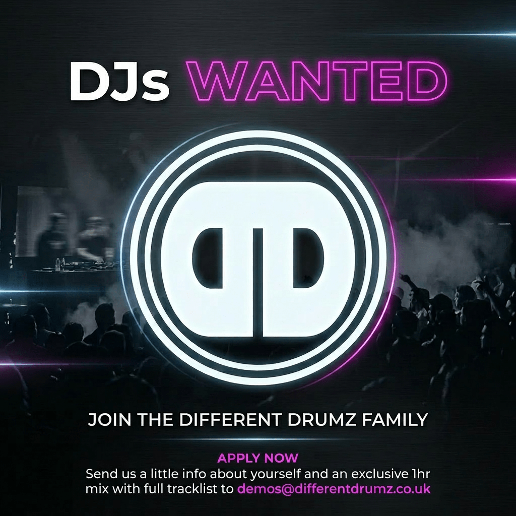 DJs Wanted - Join the Different Drumz family